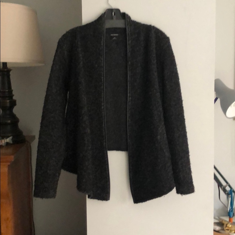 Club Monaco black wool jacket